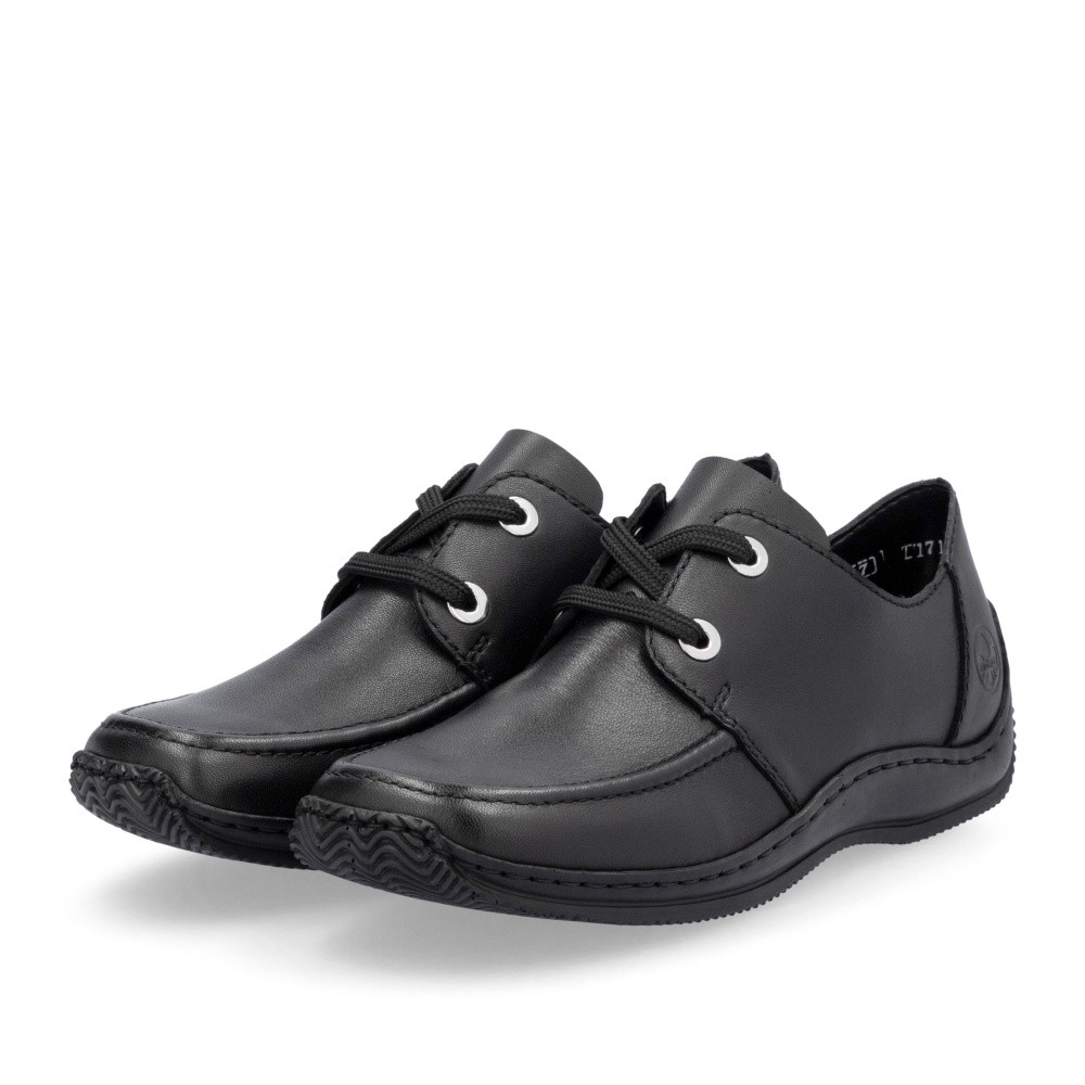 detail Dámské polobotky RIEKER L1719-00 černá S5