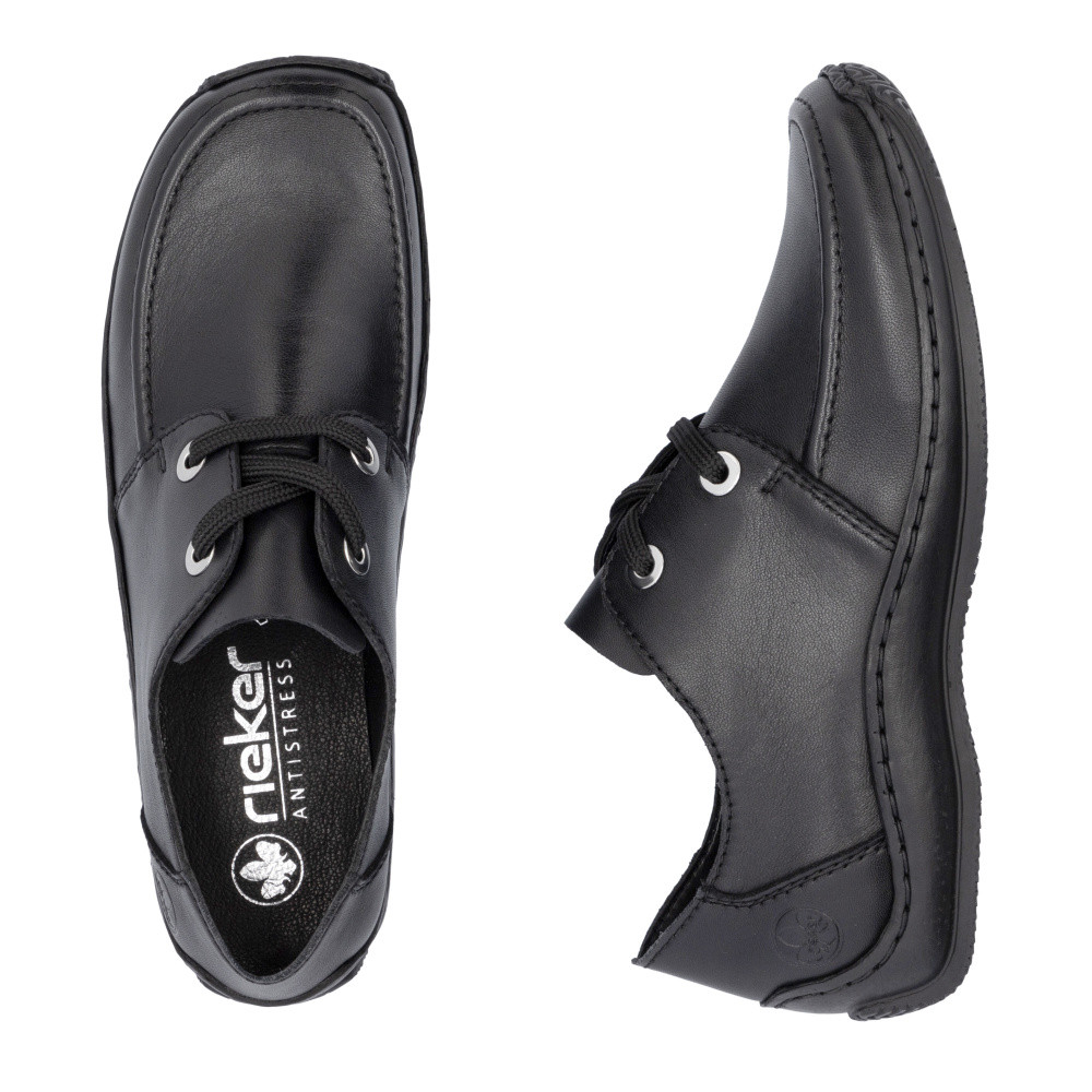 detail Dámské polobotky RIEKER L1719-00 černá S5