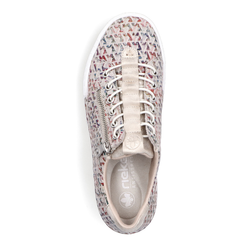 detail Dámske tenisky RIEKER L7255-90 béžová S5