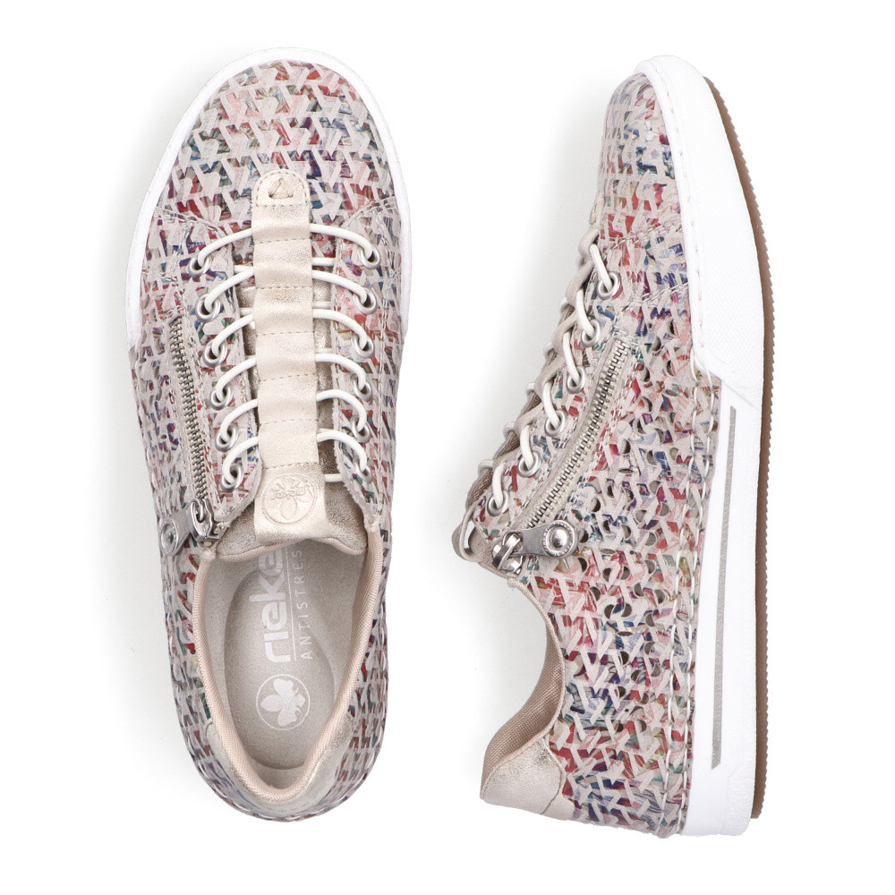 detail Dámske tenisky RIEKER L7255-90 béžová S5