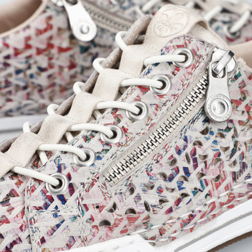 detail Dámske tenisky RIEKER L7255-90 béžová S5