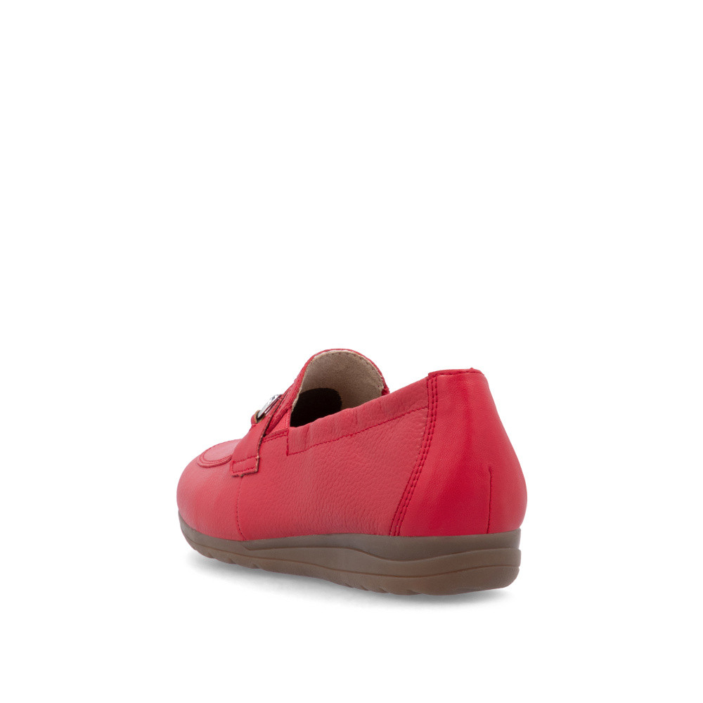 detail Dámské mokasíny RIEKER L9354-33 červená S5