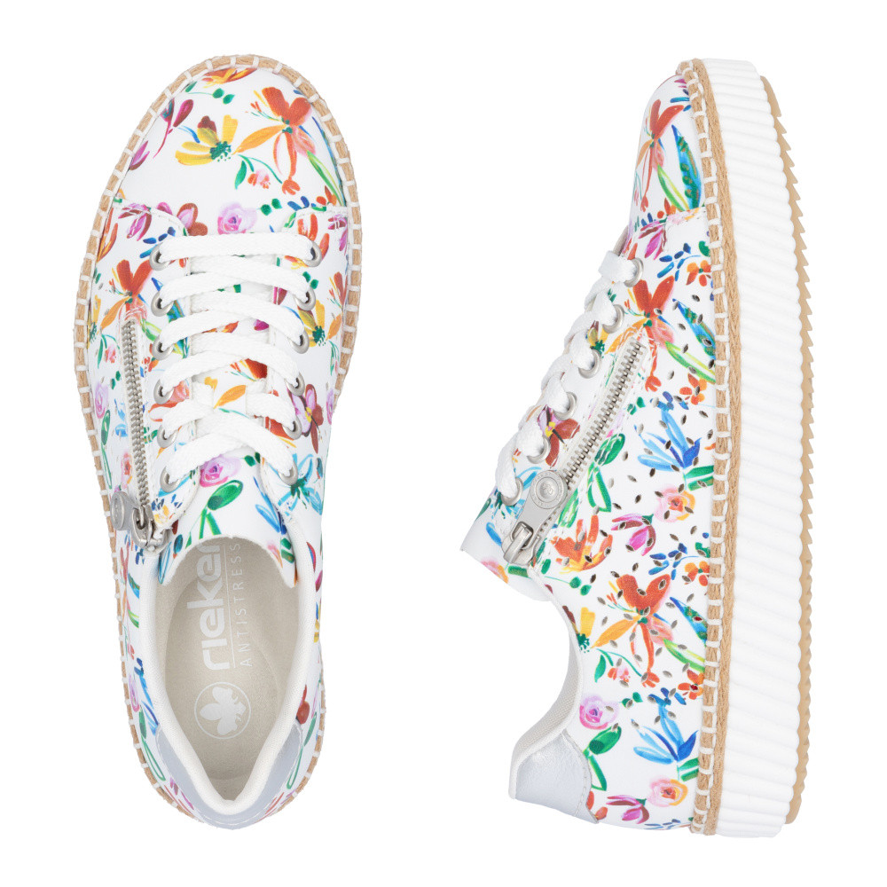 detail Dámské tenisky RIEKER M2946-80 bílá S5