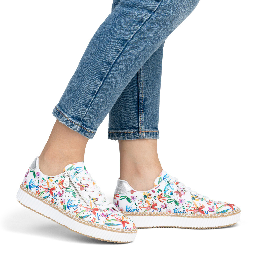 detail Dámské tenisky RIEKER M2946-80 bílá S5