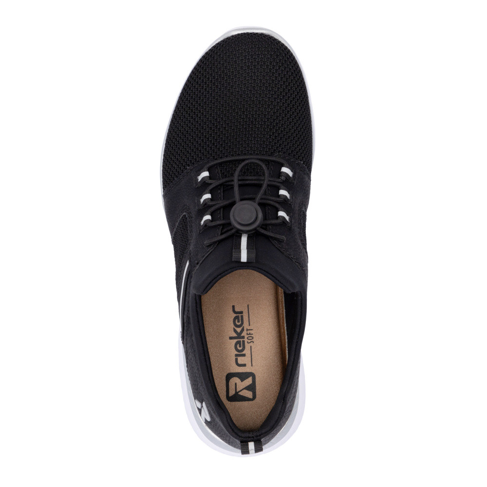 detail Dámské tenisky RIEKER M5065-00 černá W5
