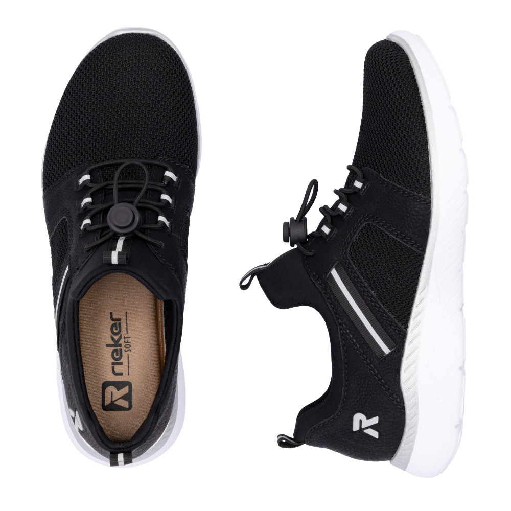 detail Dámské tenisky RIEKER M5065-00 černá W5