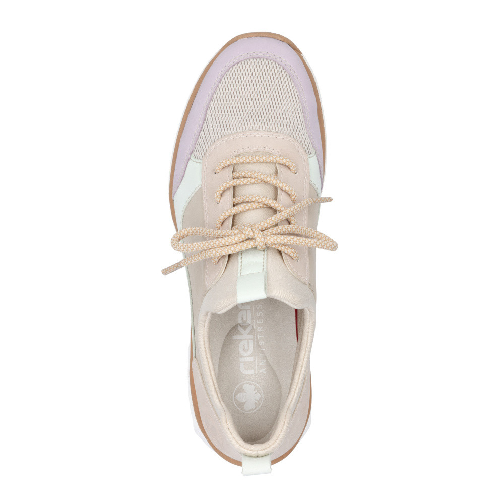 detail Dámské tenisky RIEKER M5660-31 růžová S5