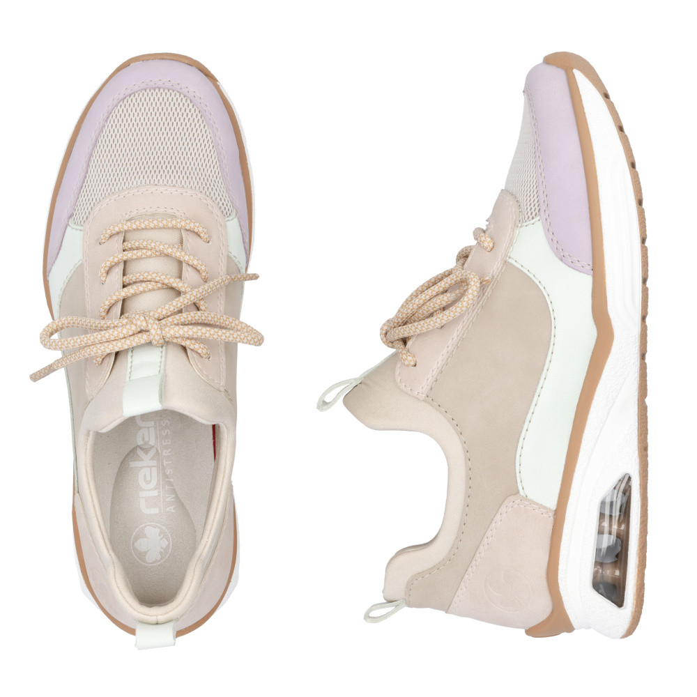 detail Dámské tenisky RIEKER M5660-31 růžová S5