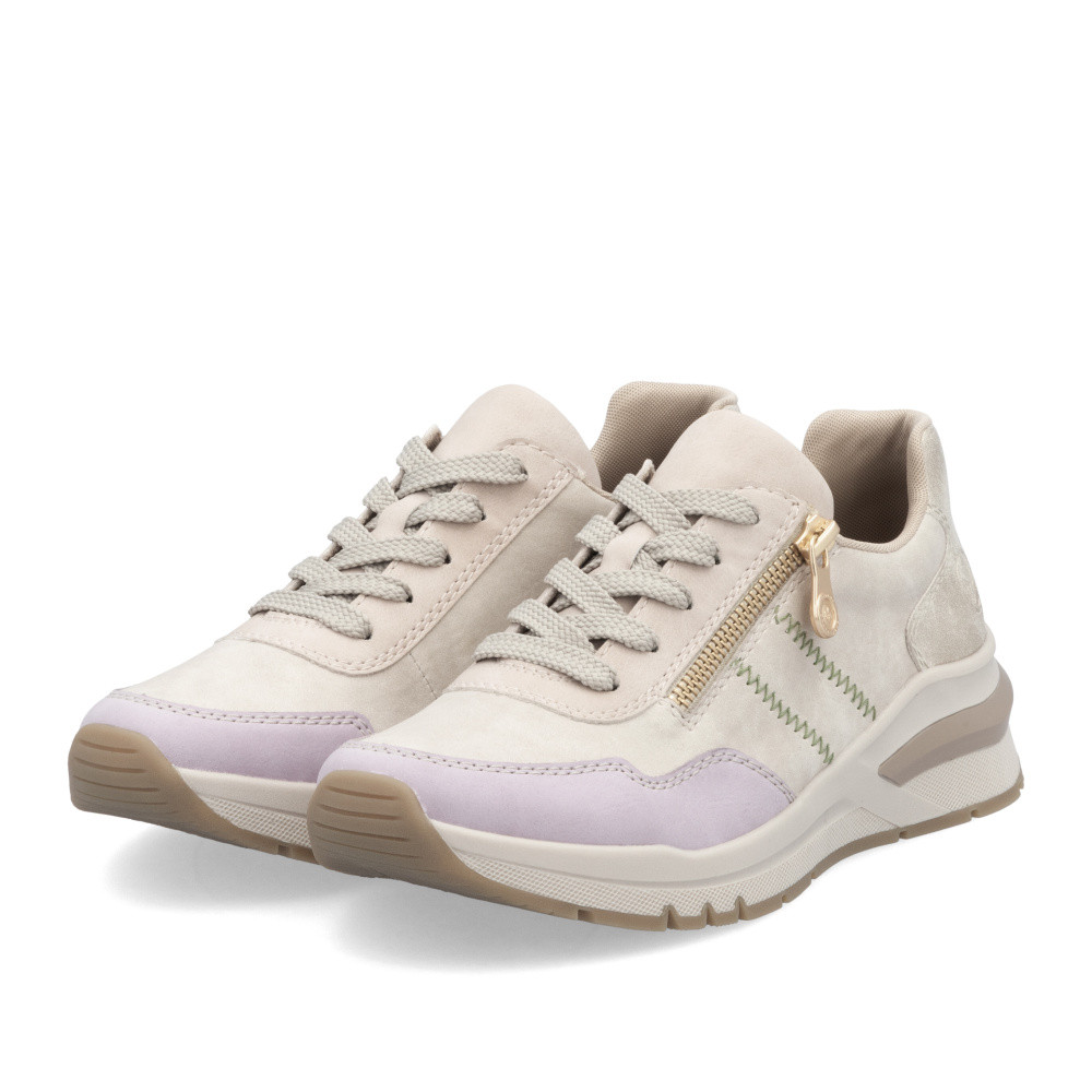 detail Dámské tenisky RIEKER M6601-60 béžová S5