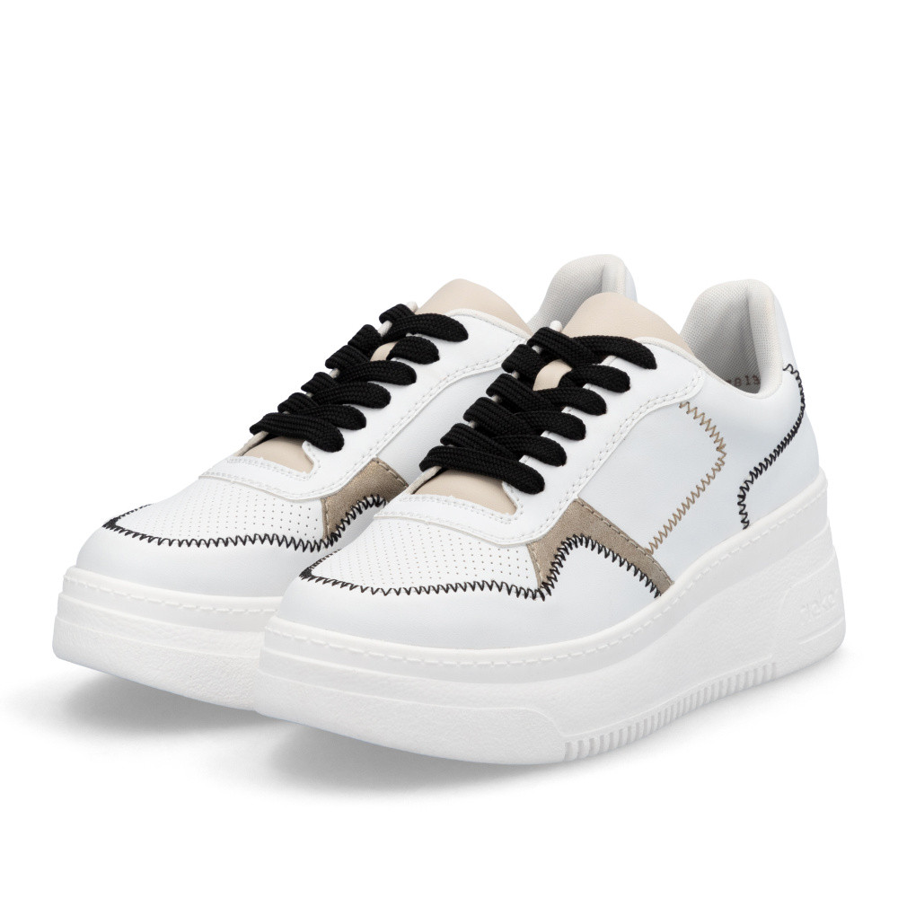 detail Dámske tenisky RIEKER M7813-80 biela S5