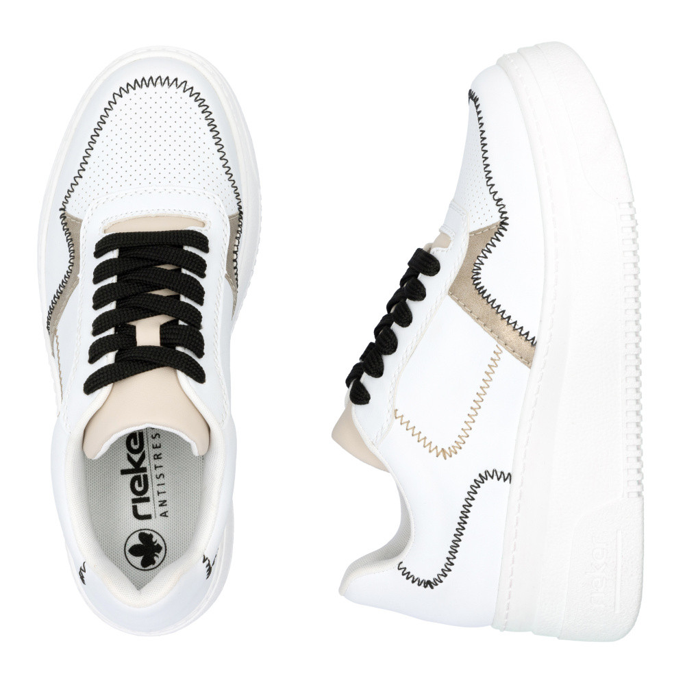 detail Dámske tenisky RIEKER M7813-80 biela S5