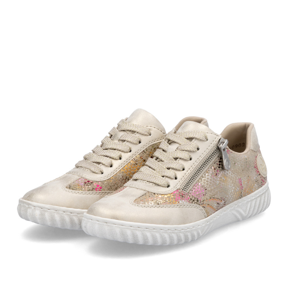 detail Dámske tenisky RIEKER N0902-90 béžová S5