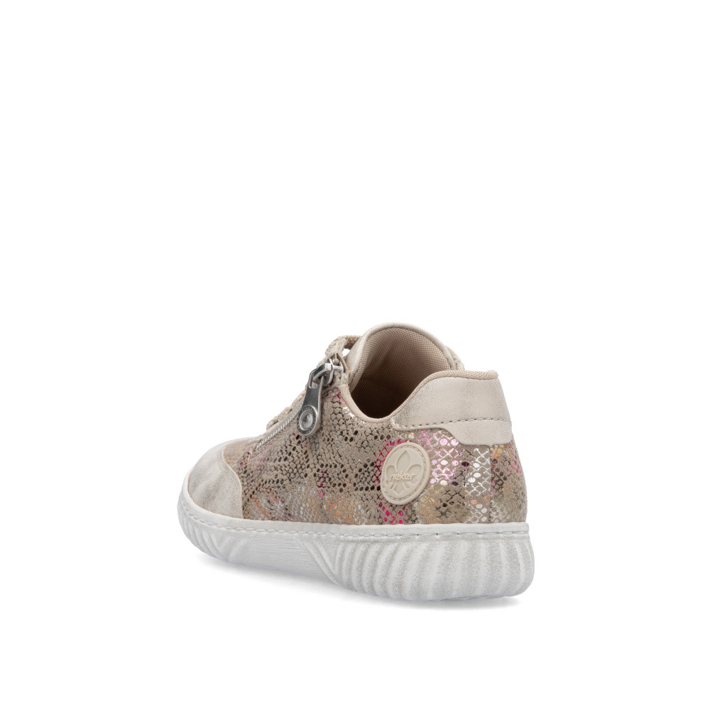 detail Dámske tenisky RIEKER N0902-90 béžová S5