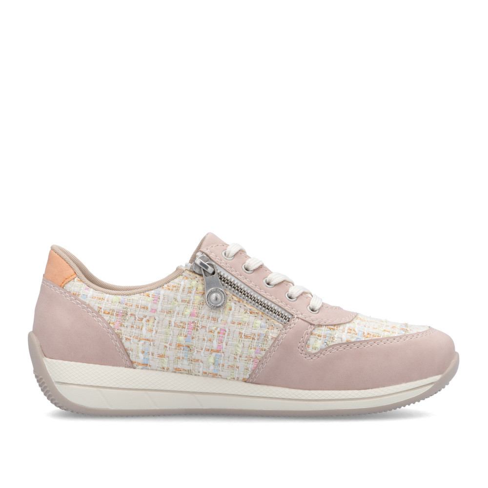 detail Dámské polobotky RIEKER N1100-31 růžová S5