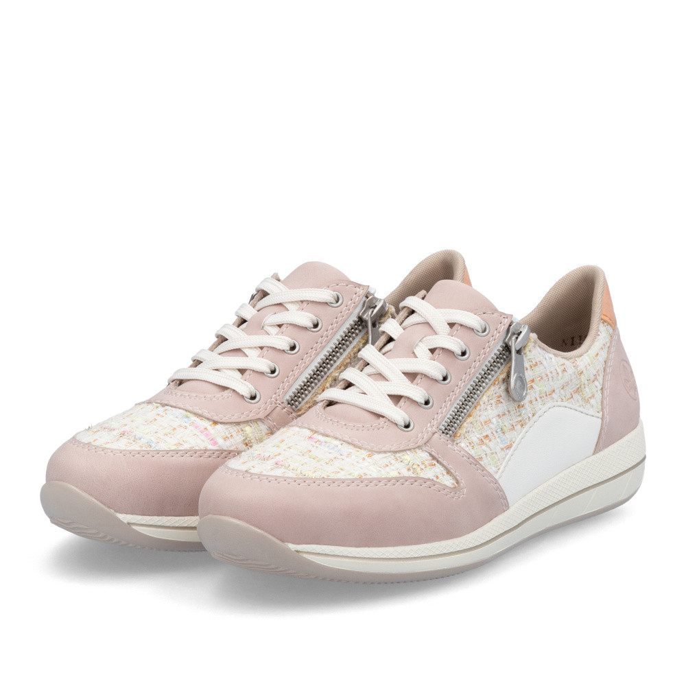 detail Dámské polobotky RIEKER N1100-31 růžová S5