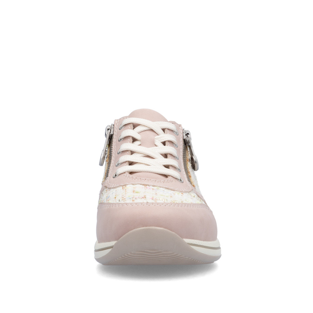 detail Dámské polobotky RIEKER N1100-31 růžová S5