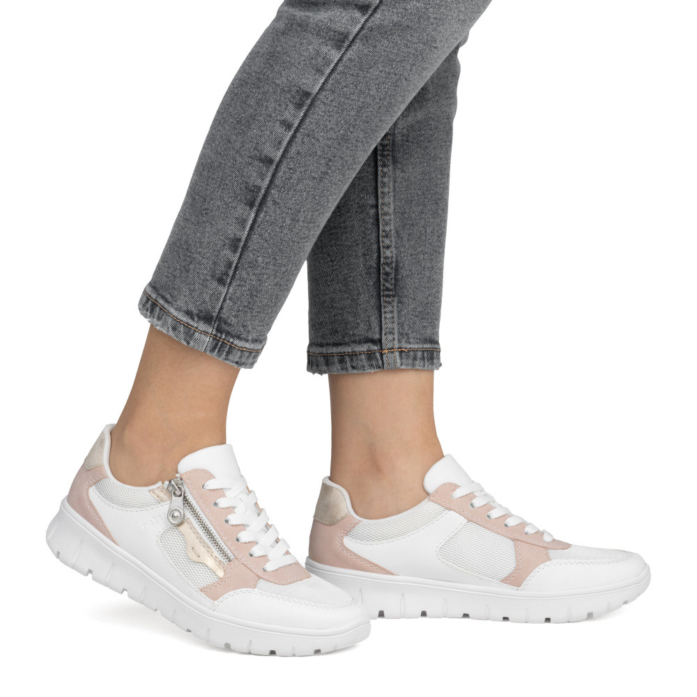 detail Dámské tenisky RIEKER N1300-90 bílá S5