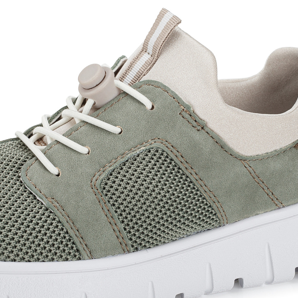 detail Dámské tenisky RIEKER N1370-52 zelená S5