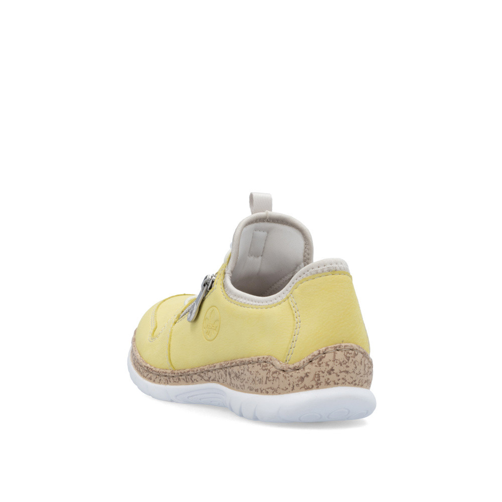 detail Dámské tenisky RIEKER N42G0-68 žlutá S5