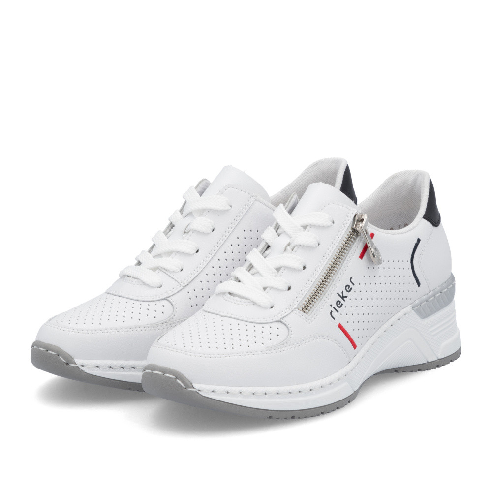 detail Dámské tenisky RIEKER N43L2-80 bílá S5