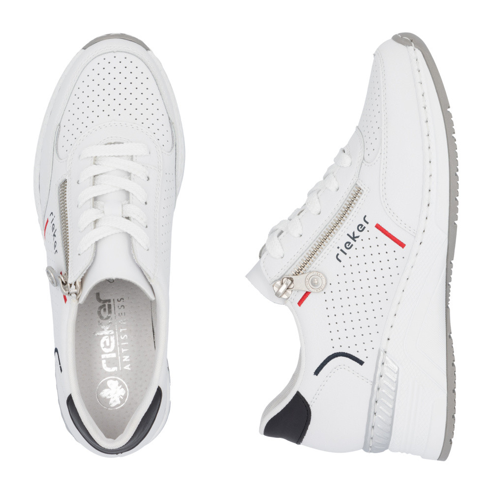 detail Dámské tenisky RIEKER N43L2-80 bílá S5