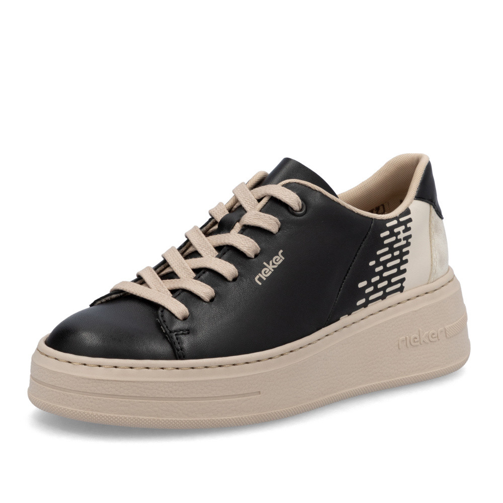 detail Dámské tenisky RIEKER N5402-00 černá S5