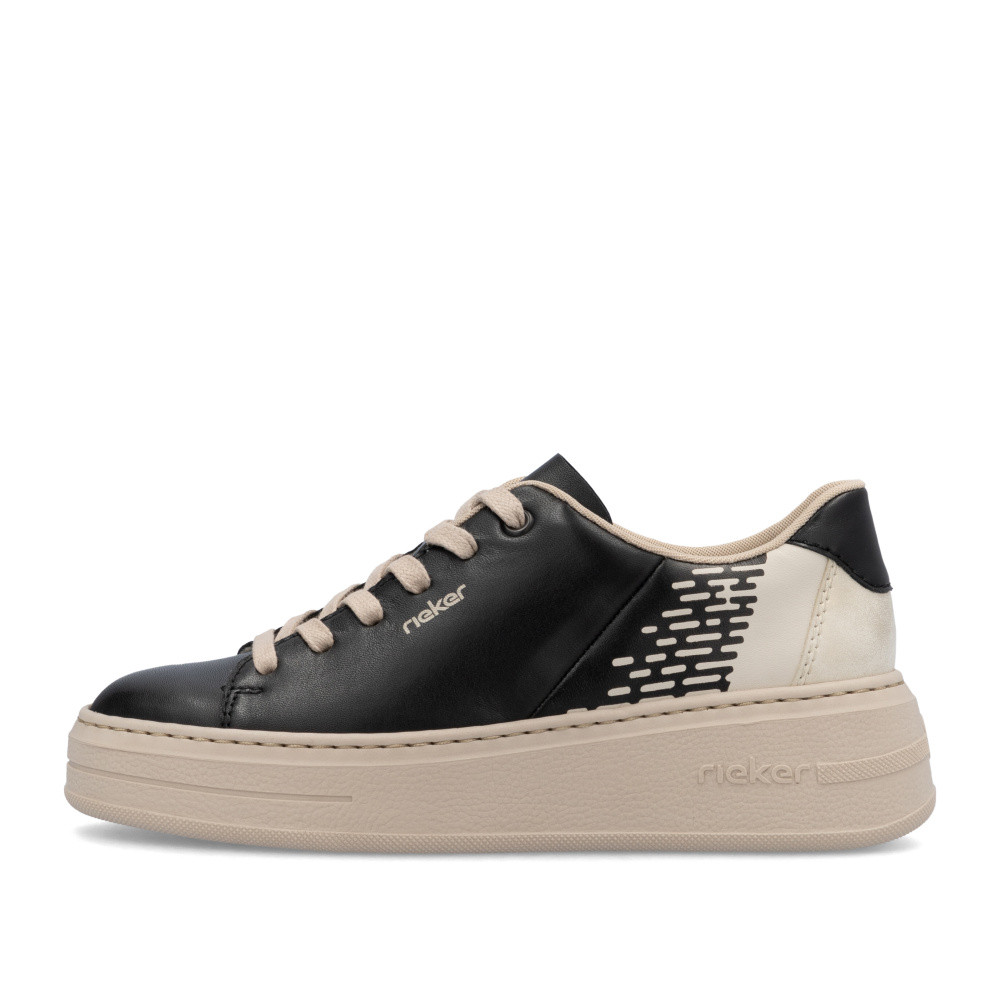 detail Dámské tenisky RIEKER N5402-00 černá S5