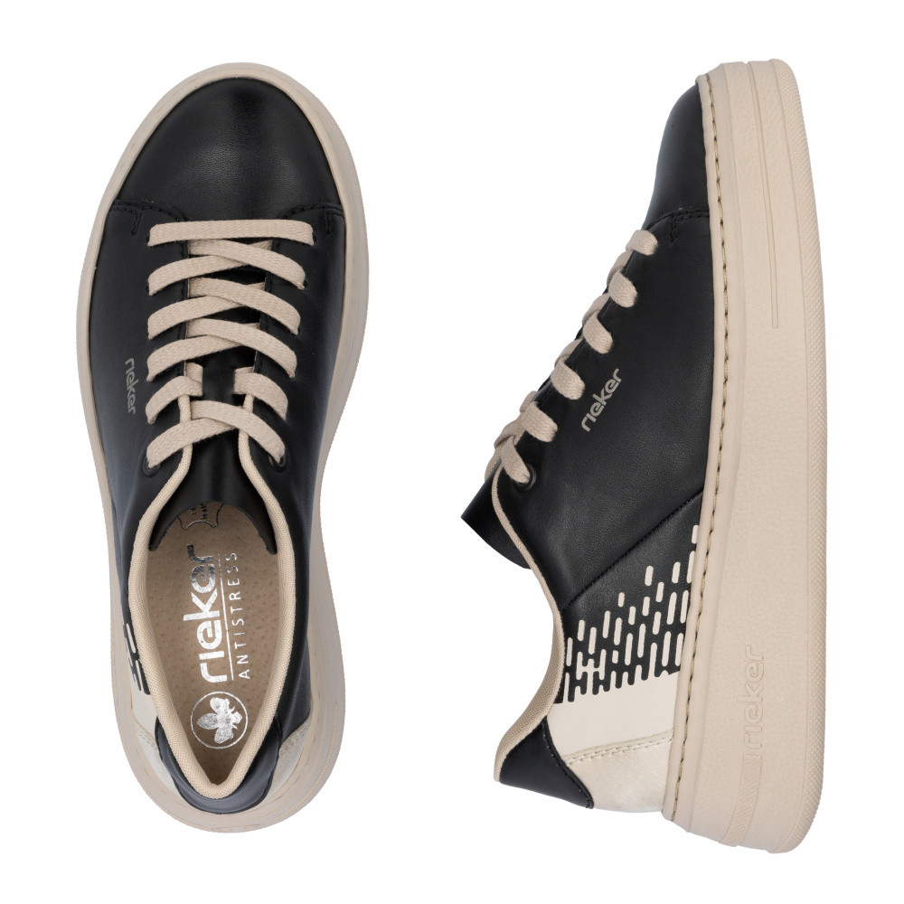 detail Dámské tenisky RIEKER N5402-00 černá S5