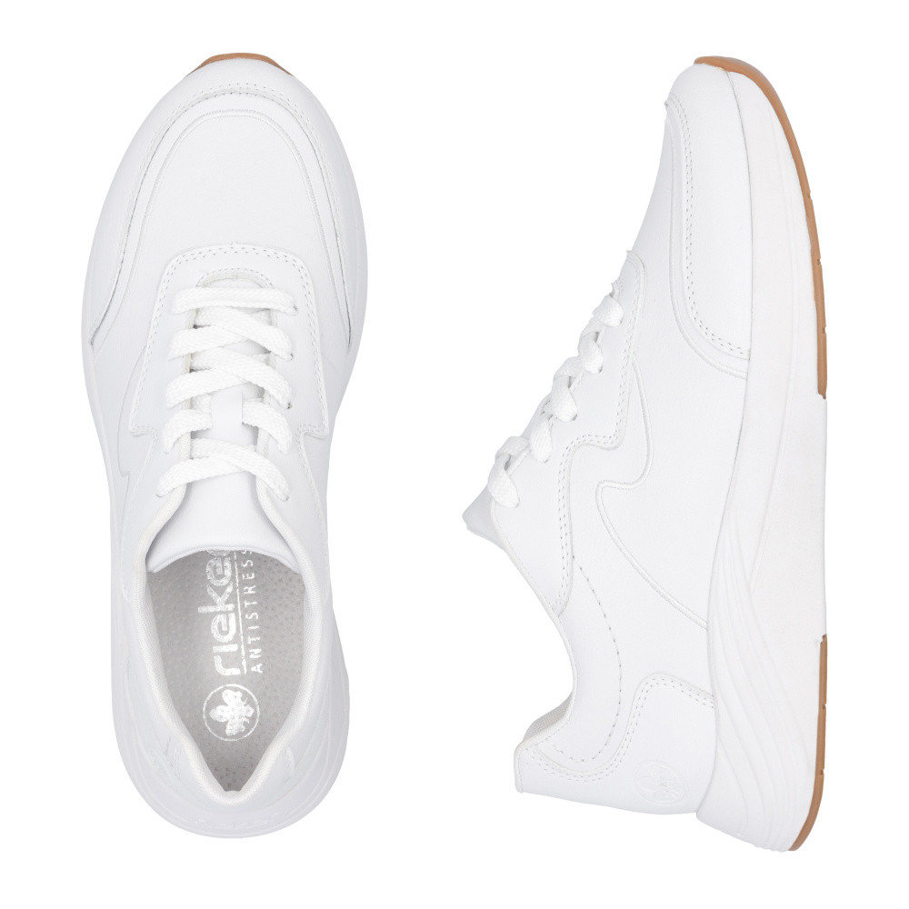 detail Dámské tenisky RIEKER N8503-80 bílá S5