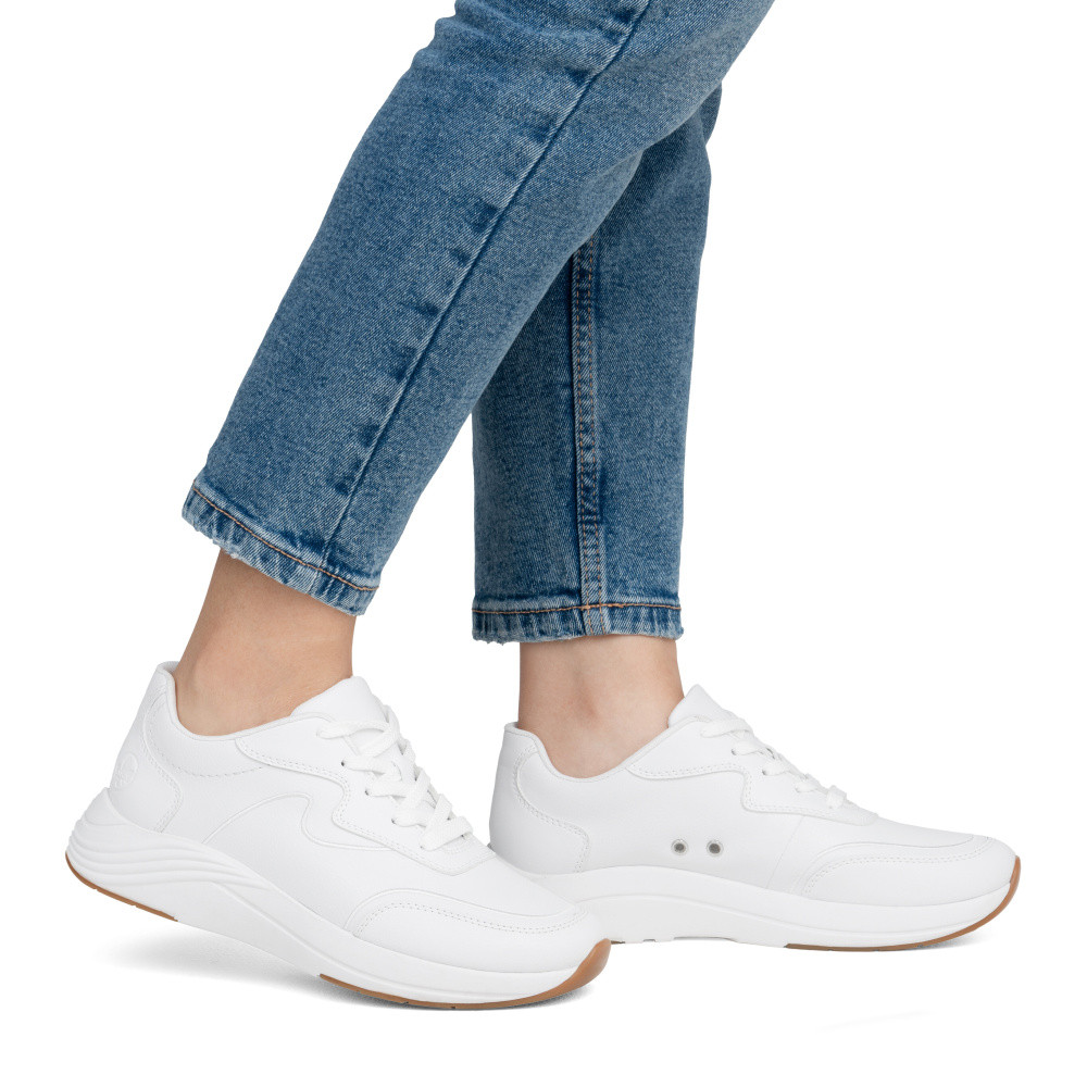 detail Dámské tenisky RIEKER N8503-80 bílá S5