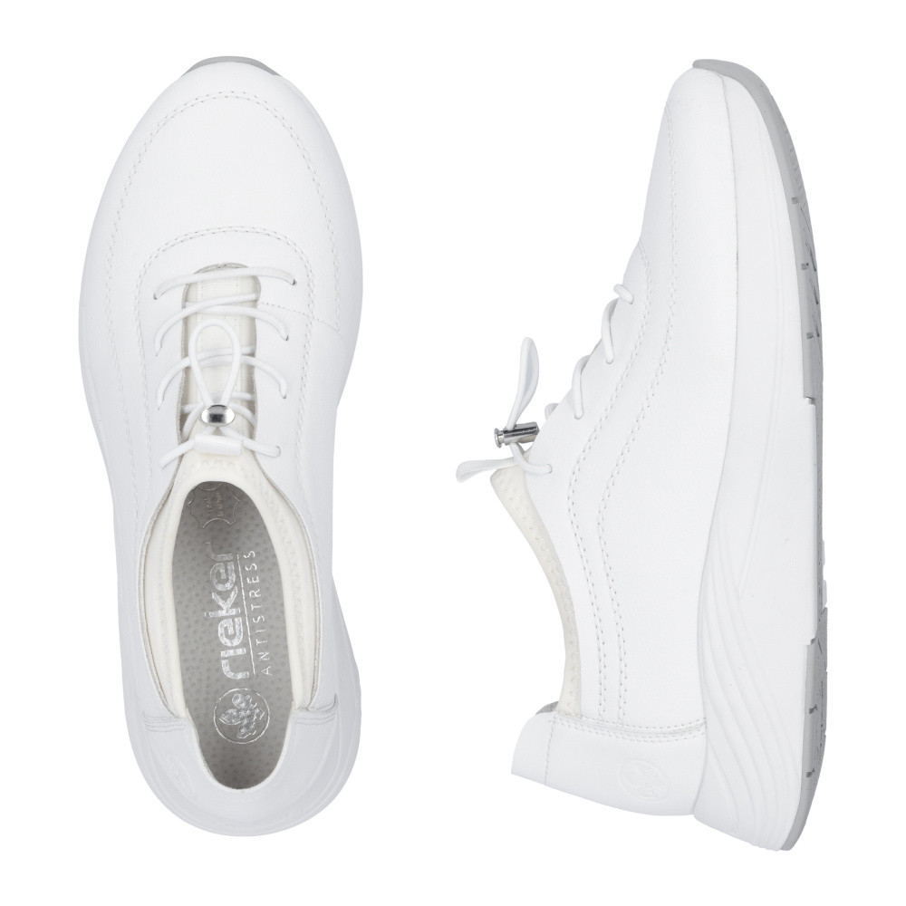 detail Dámské tenisky RIEKER N8550-80 bílá S5