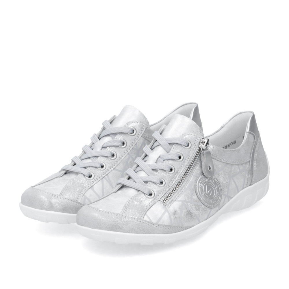 detail Dámské tenisky REMONTE R3408-90 stříbrná S6