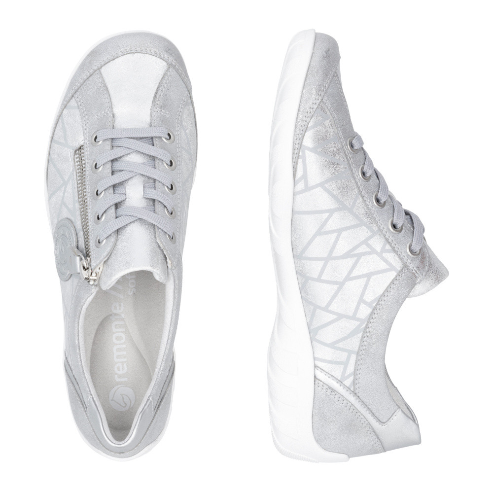 detail Dámské tenisky REMONTE R3408-90 stříbrná S6