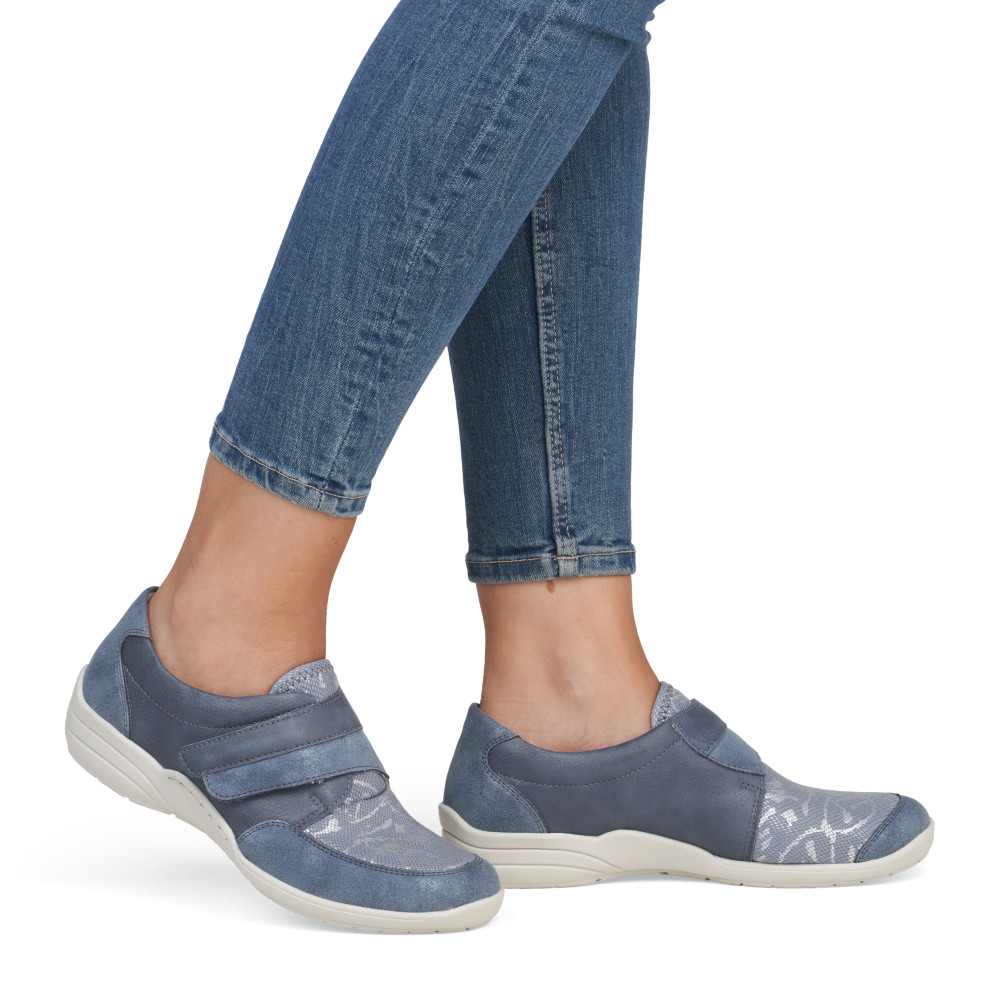 detail Dámske poltopánky REMONTE R7600-14 modrá S5