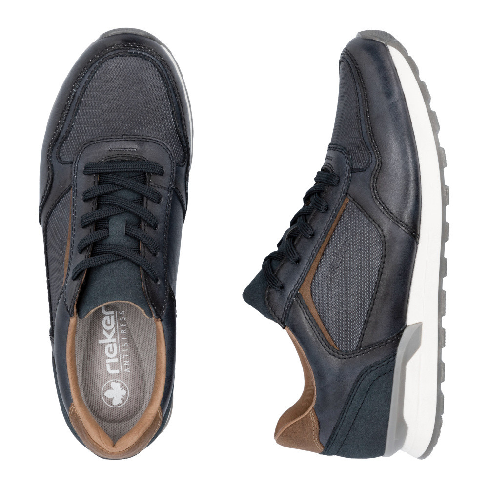 detail Pánské polobotky RIEKER U0311-14 modrá S5