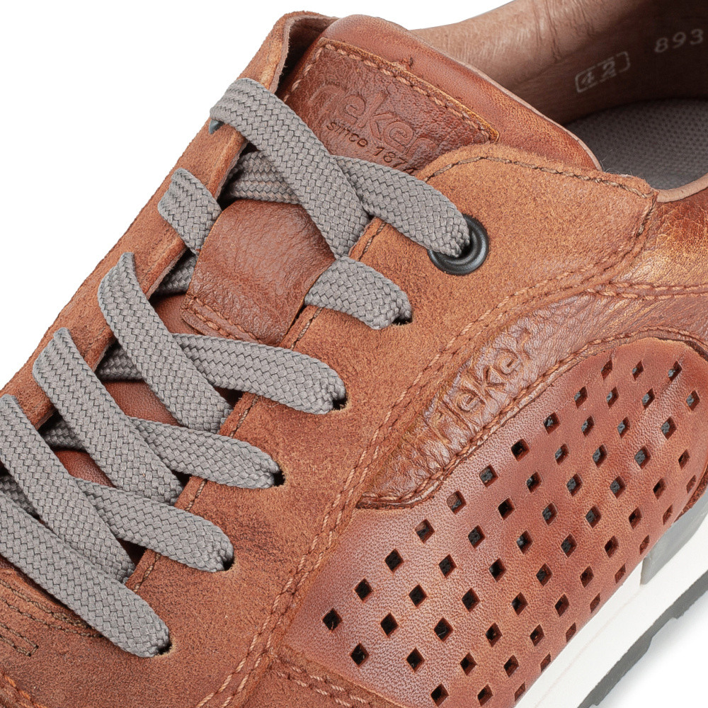 detail Pánské polobotky RIEKER U0312-24 hnědá S5