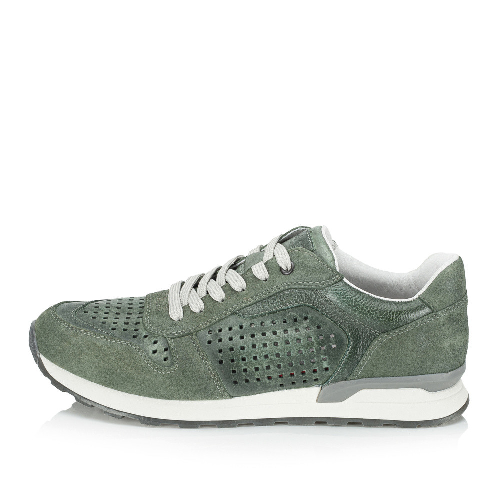 detail Pánské polobotky RIEKER U0312-52 zelená S5