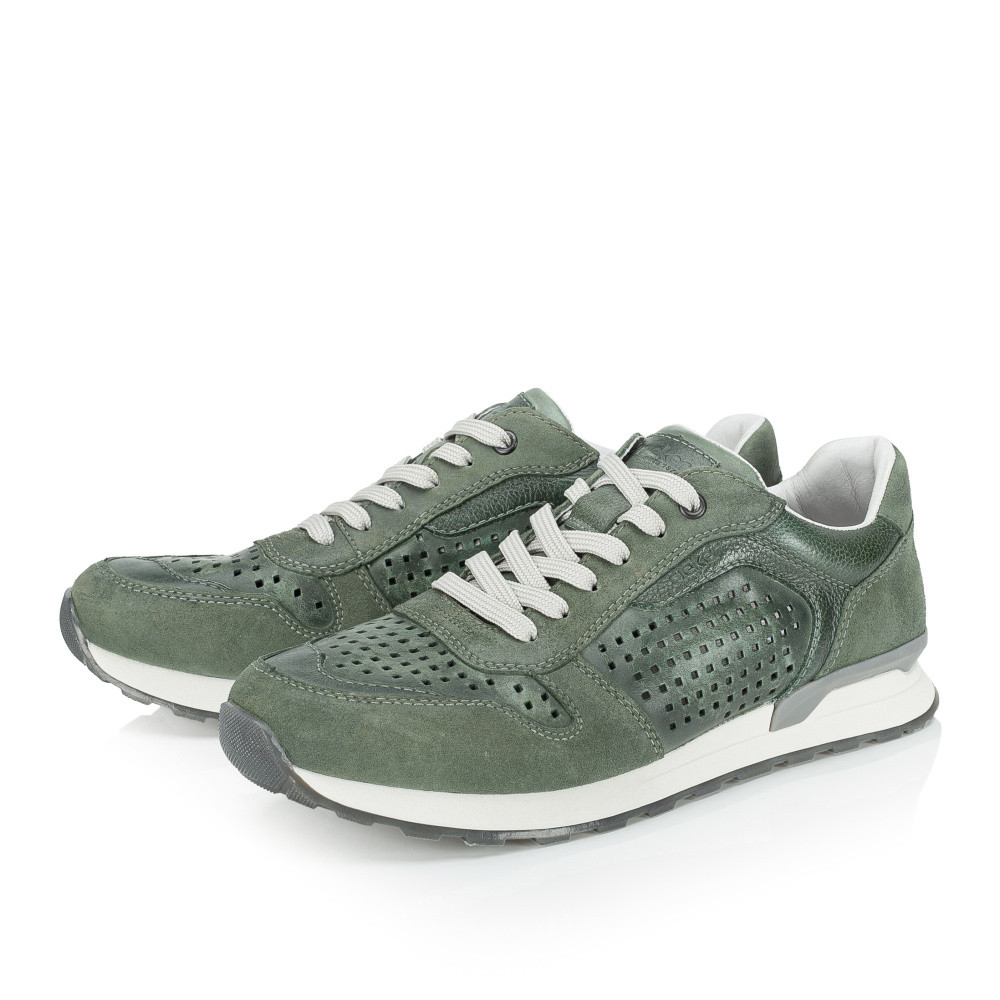 detail Pánské polobotky RIEKER U0312-52 zelená S5