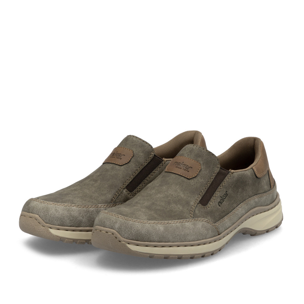 detail Pánske mokasíny RIEKER 03365-25 hnedá S5