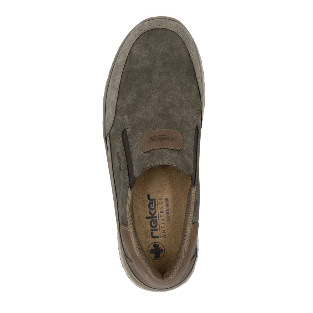 detail Pánske mokasíny RIEKER 03365-25 hnedá S5