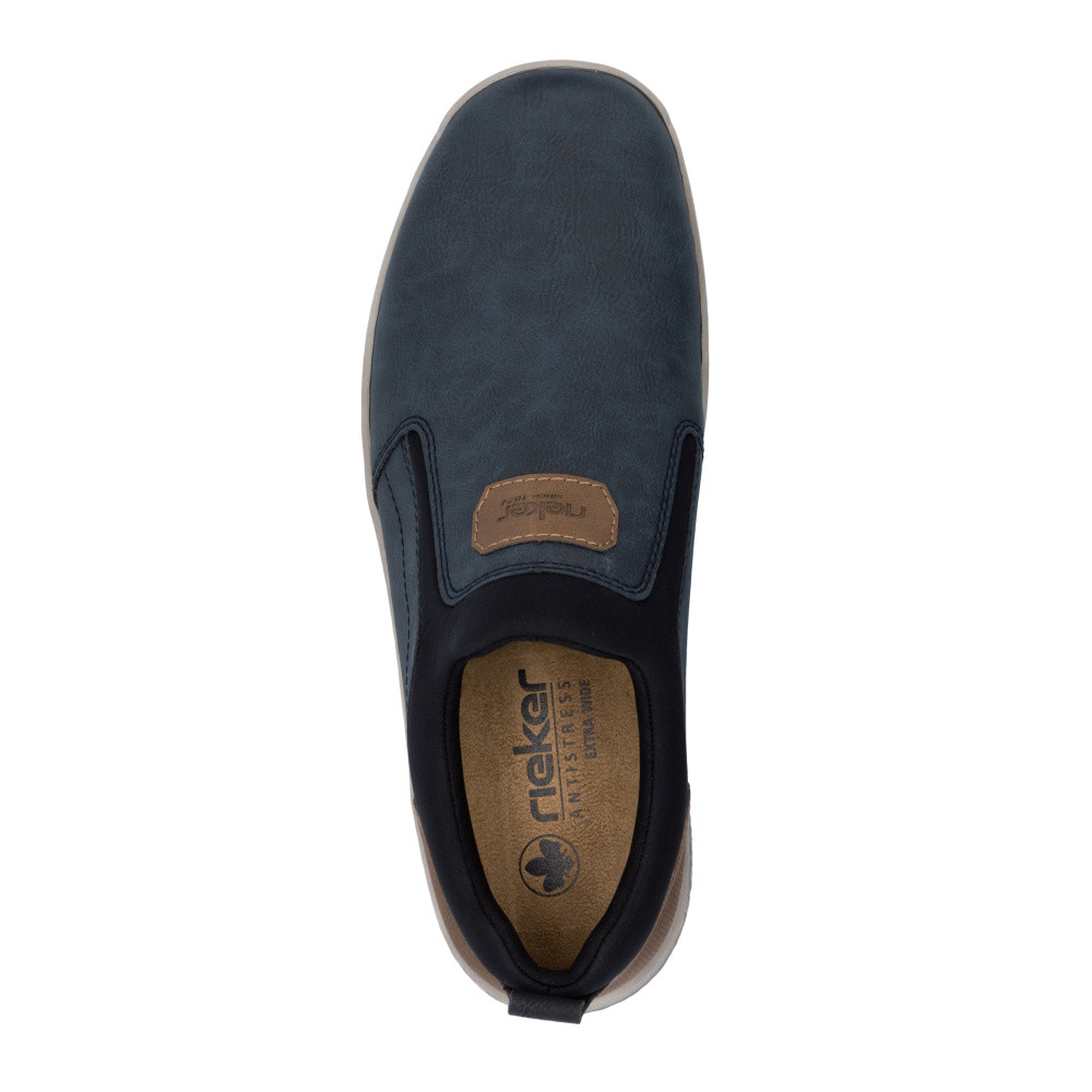 detail Pánske mokasíny RIEKER 03555-14 modrá S5