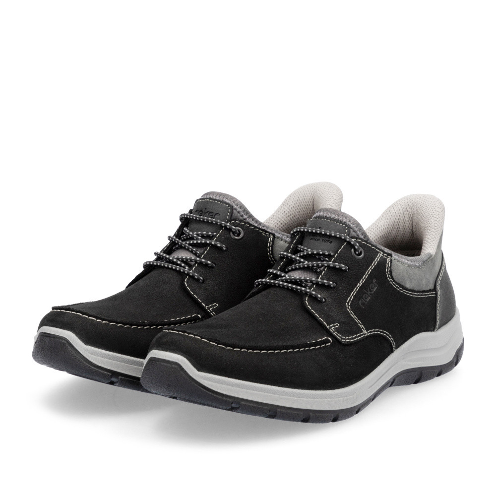 detail Pánské polobotky RIEKER 03656-00 černá S5