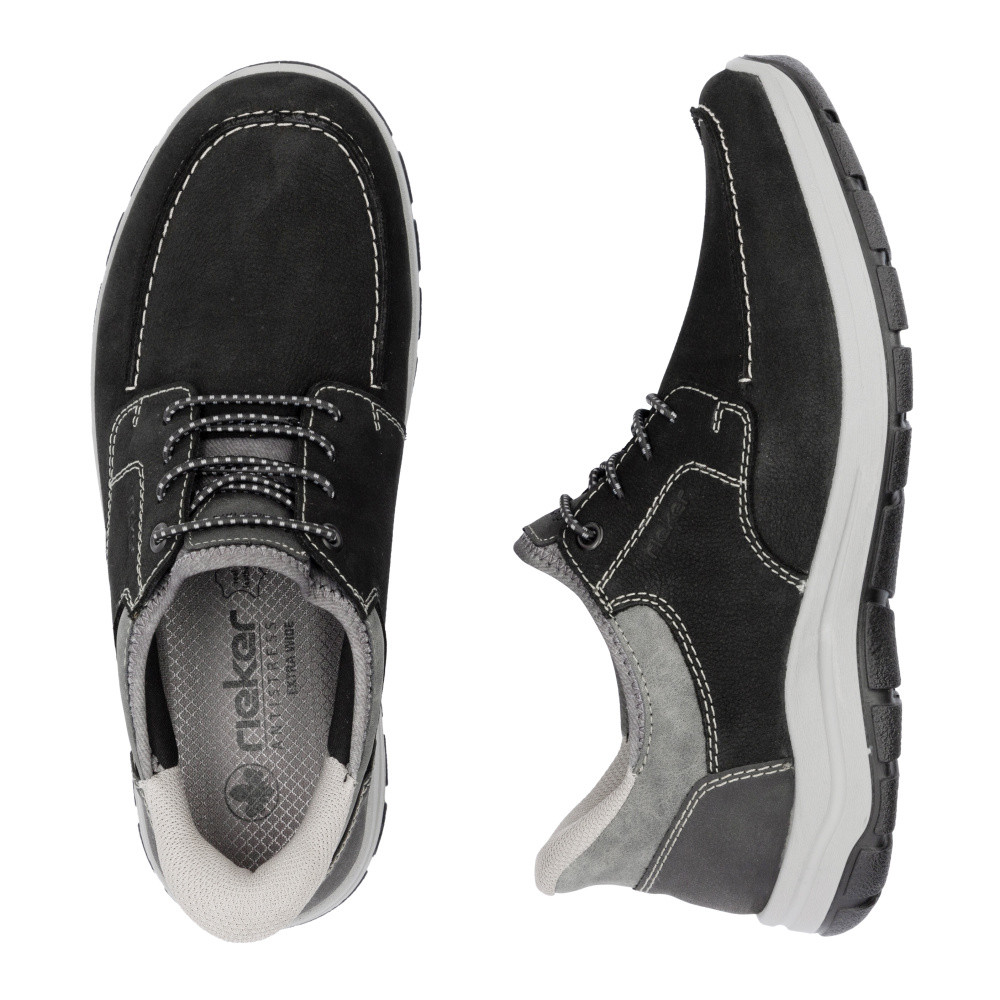 detail Pánské polobotky RIEKER 03656-00 černá S5