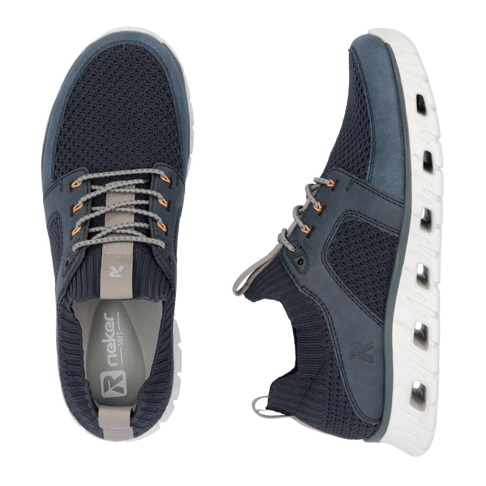 detail Pánské tenisky RIEKER 04351-14 modrá S5