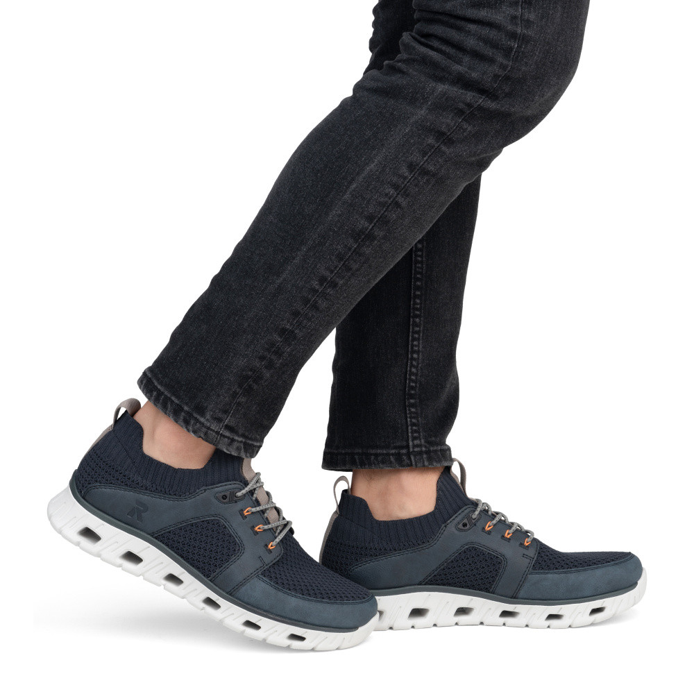 detail Pánské tenisky RIEKER 04351-14 modrá S5