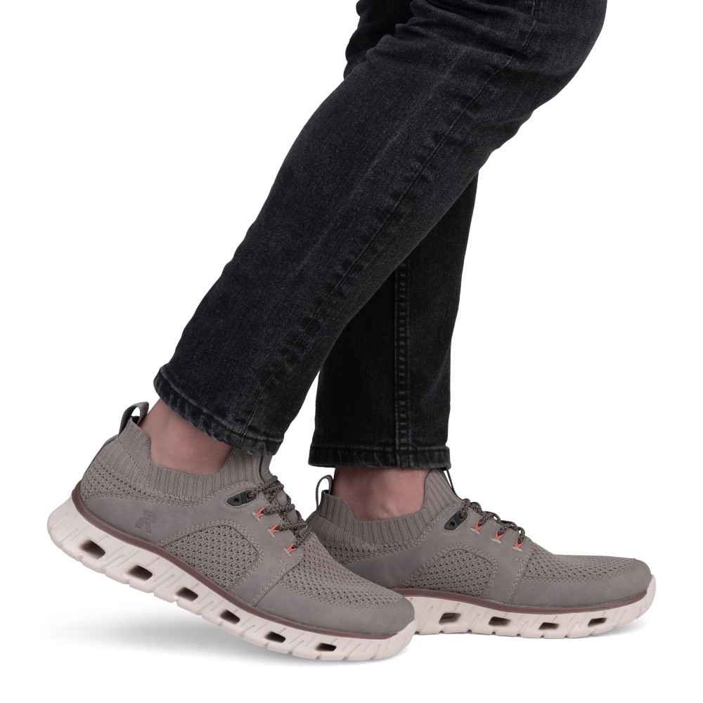 detail Pánské tenisky RIEKER 04351-64 béžová S5