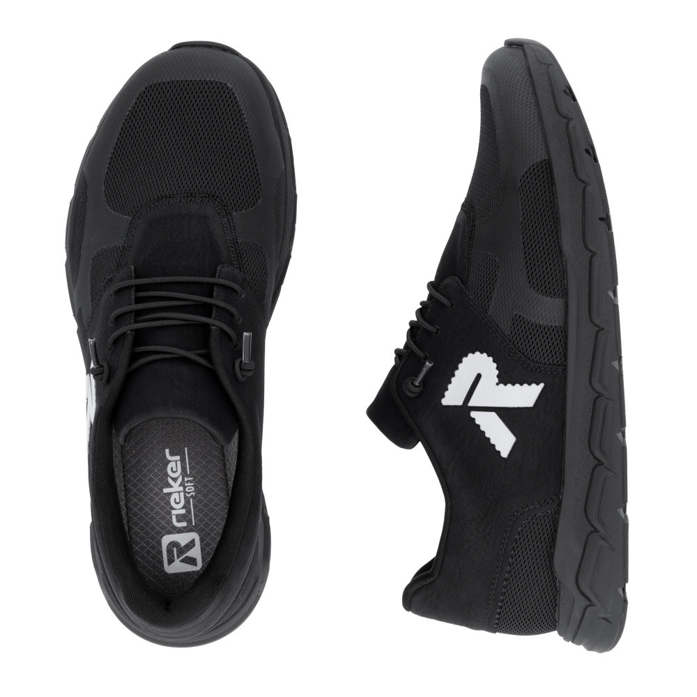 detail Pánské tenisky RIEKER 09100-00 černá W5