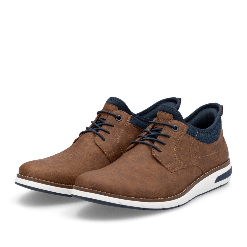 detail Pánské polobotky RIEKER 11357-24 hnědá S5