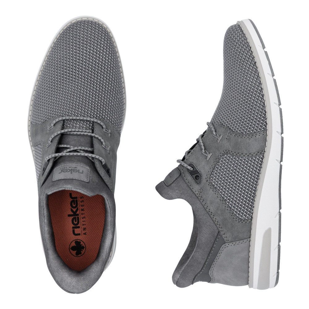 detail Pánske poltopánky RIEKER 11358-42 sivá S5