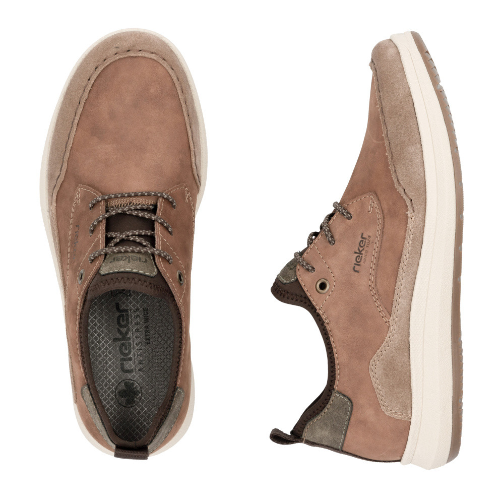 detail Pánské polobotky RIEKER 16950-24 hnědá S5